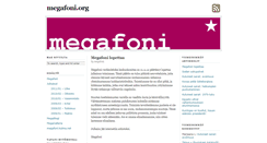 Desktop Screenshot of megafoni.org