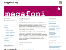 Tablet Screenshot of megafoni.org